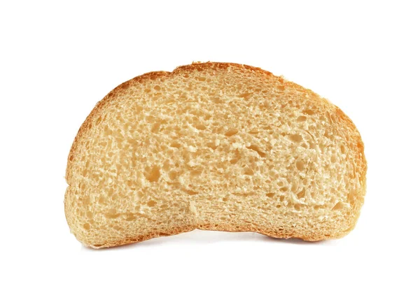 Slice Bread White Background — Stock Photo, Image