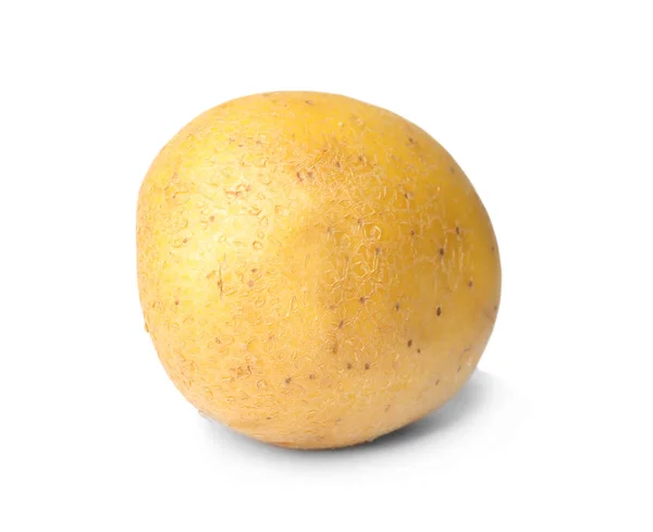 白色背景的新鲜生土豆 — 图库照片