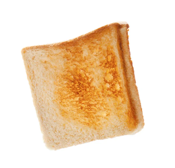 Chleb tostowy na białym tle — Zdjęcie stockowe
