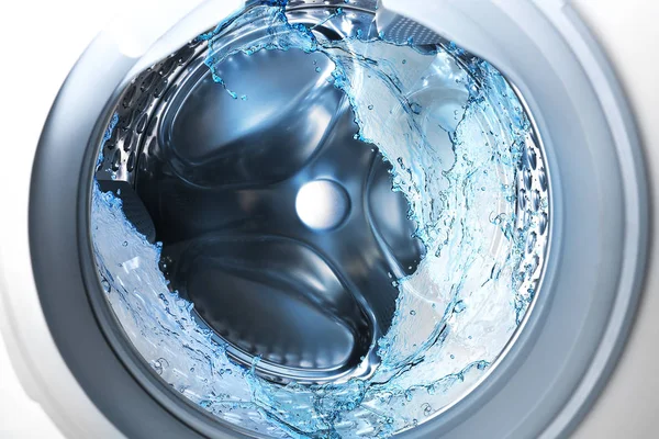 Çamaşır Makinesi Davul Tatlı Sıçramalarına — Stok fotoğraf