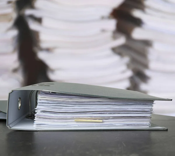 Folder Documents Table Archive — Stock Photo, Image