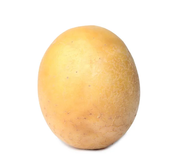 Νωπή ακατέργαστη πατάτα σε λευκό φόντο — Φωτογραφία Αρχείου