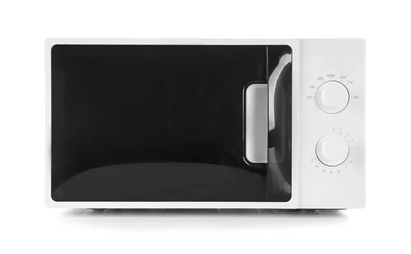 Modern microwave oven on white background — Stock Photo, Image