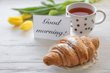 Lezzetli kahvaltı ve 