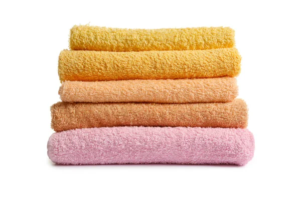 깨끗 한 테리 수건 — 스톡 사진