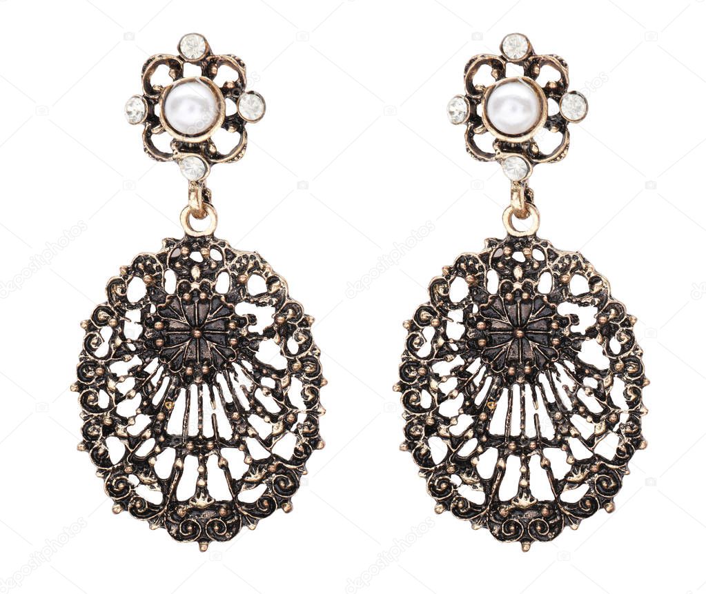 Pair of vintage earrings