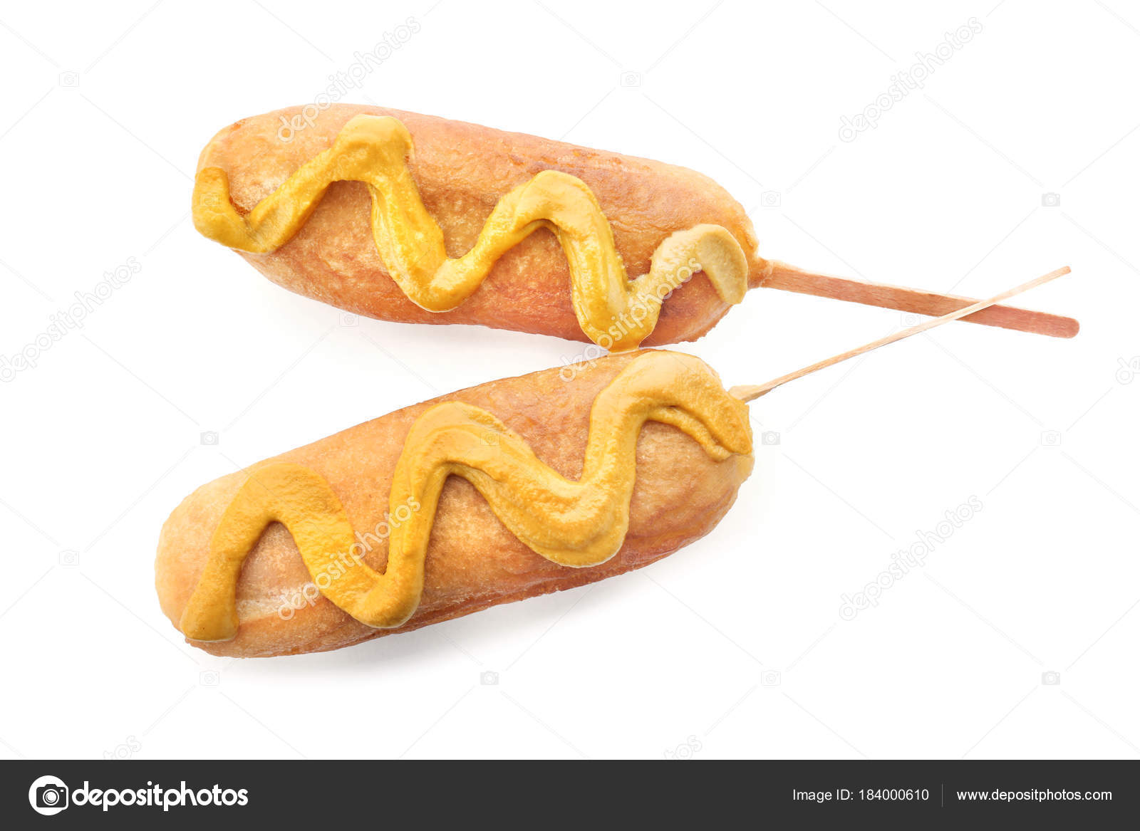 Tasty Corn Dogs Stock Photo C Belchonock 184000610
