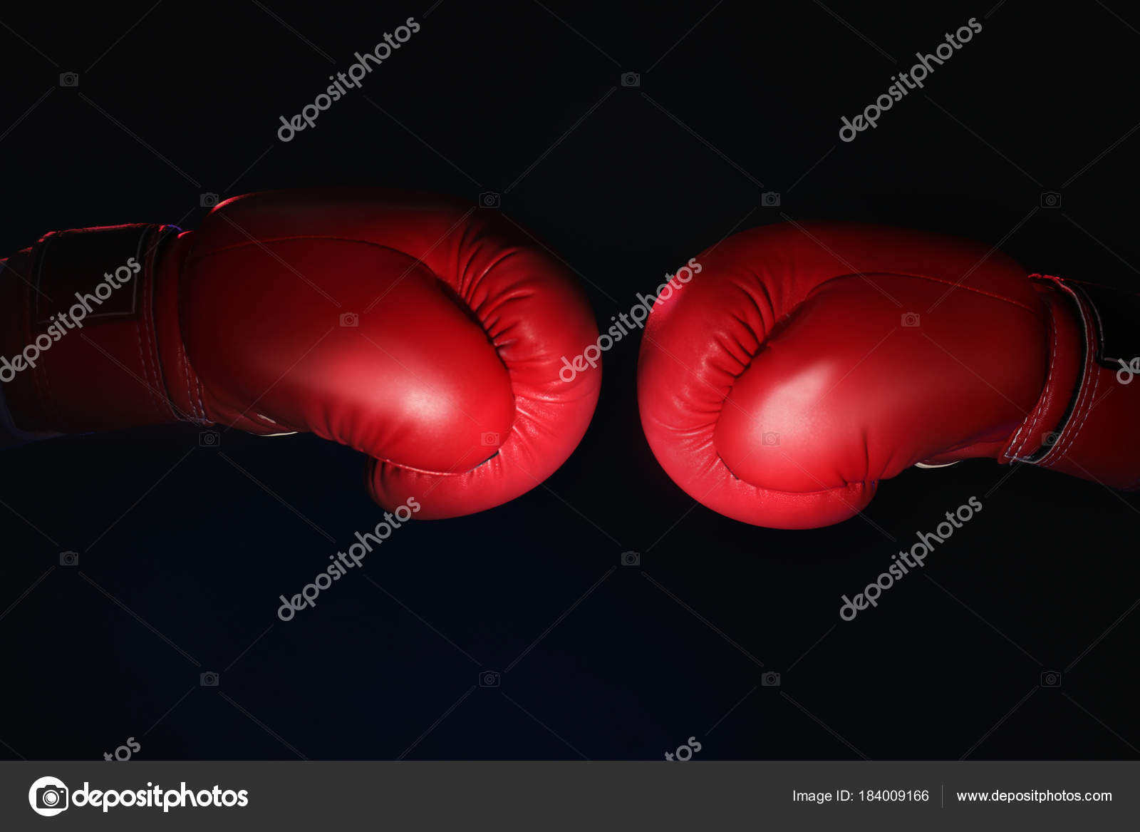 Disfraz de Boxeador Rojo y Negro para Hombre