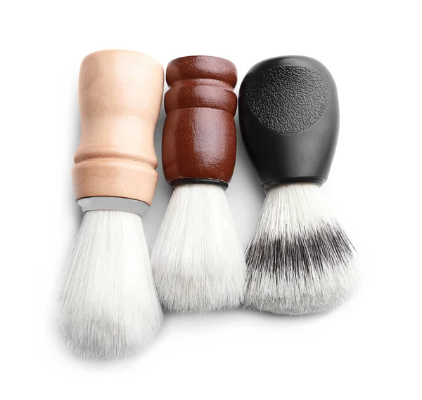 Shaving brushes for man — Stock Photo, Image