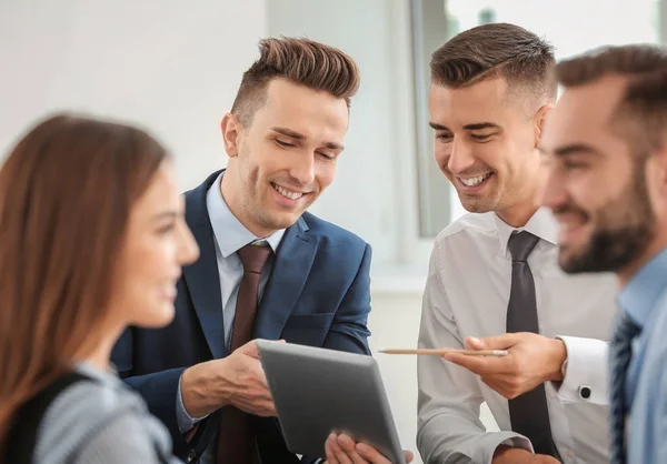 Team of specialists engaged in work — Stock Photo, Image