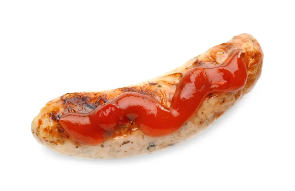 Deliziosa salsiccia alla griglia — Foto Stock