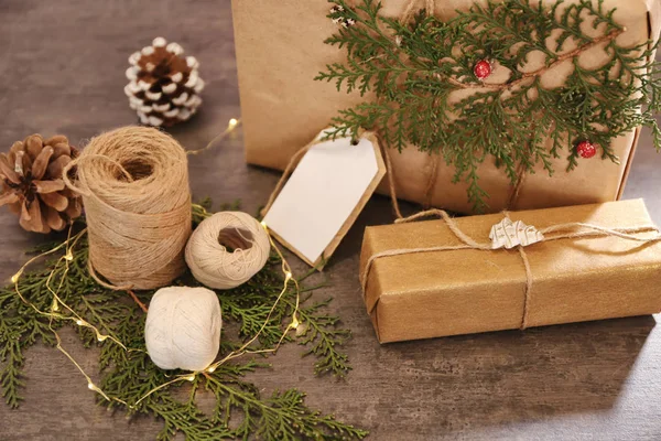 Beautiful gift boxes — Stock Photo, Image