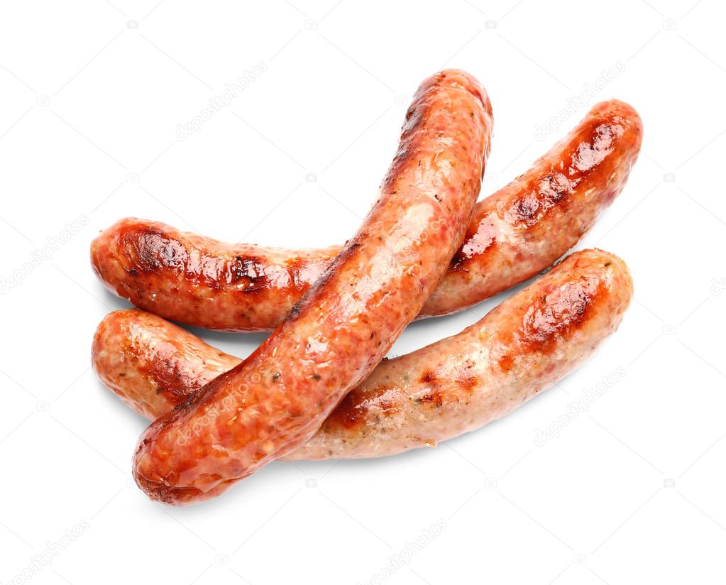 delicious grilled sausages