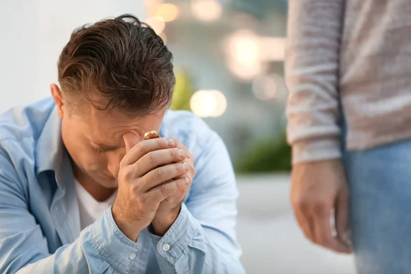 Familia Con Problemas Relación Hogar —  Fotos de Stock