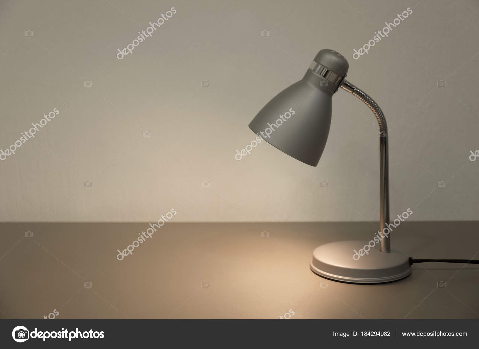 Stylish Table Lamp Stock Photo Belchonock 184294982 Stylish Table Lamp Stock Photo