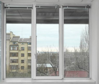 Güzel kentsel Görünümü penceresinden 