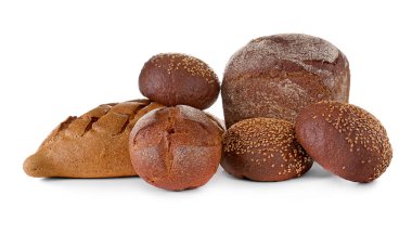  lekker brood op witte achtergrond