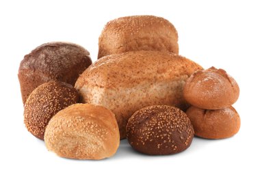 Çeşitli taze lezzetli ekmek