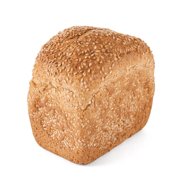 Pão fresco com sementes de gergelim — Fotografia de Stock