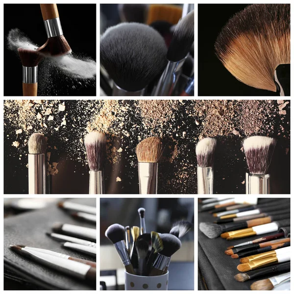 Make-up Artist Set mit Werkzeugen — Stockfoto