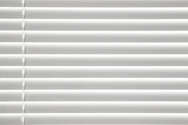 White venetian blinds, closeup — Stock Photo, Image