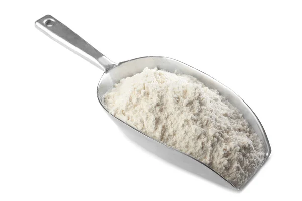 Scoop with wheat flour — Stock Photo, Image