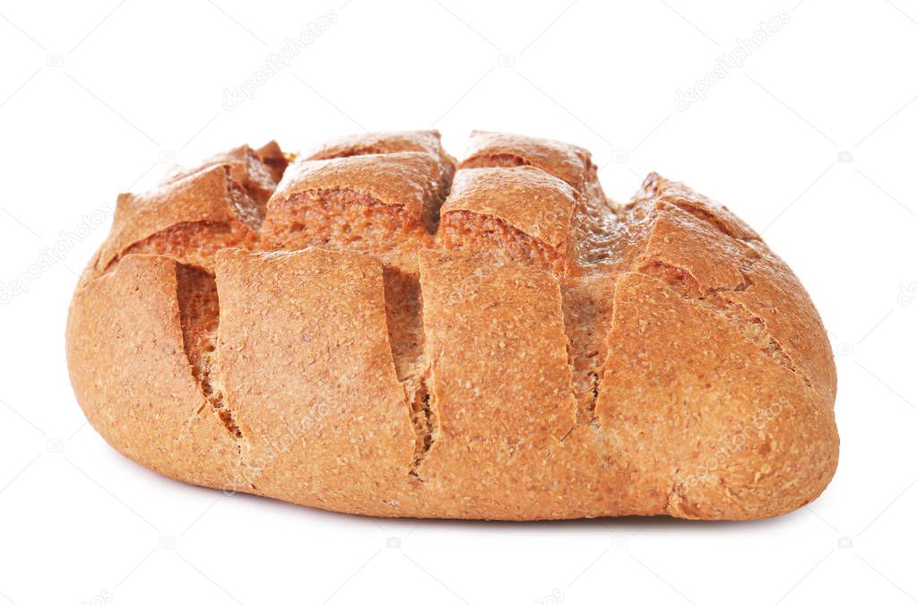 Loaf of fresh tasty bread