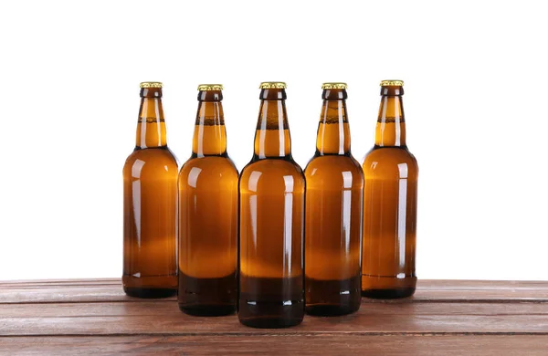 玻璃瓶啤酒 — 图库照片
