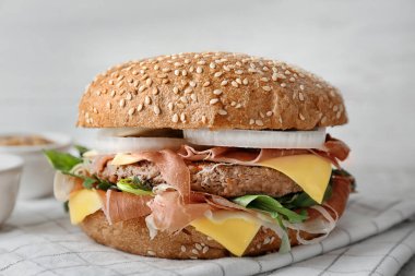 Tablo lezzetli burger