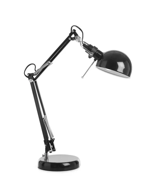 Elegante lámpara de mesa sobre fondo blanco — Foto de Stock