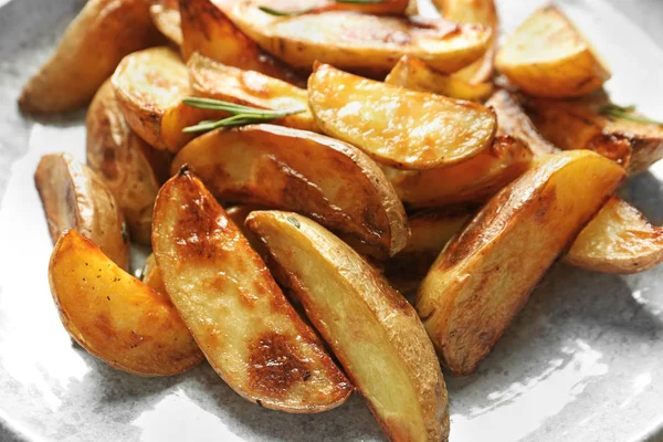 Zeppe di patate saporite, primo piano — Foto Stock