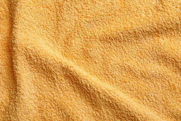 Мягкое чистое махровое полотенце — стоковое фото