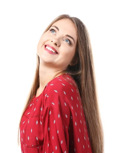 Beautiful smiling woman — Stock Photo, Image