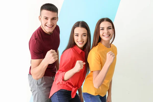 Young people posing together — Stock Photo, Image
