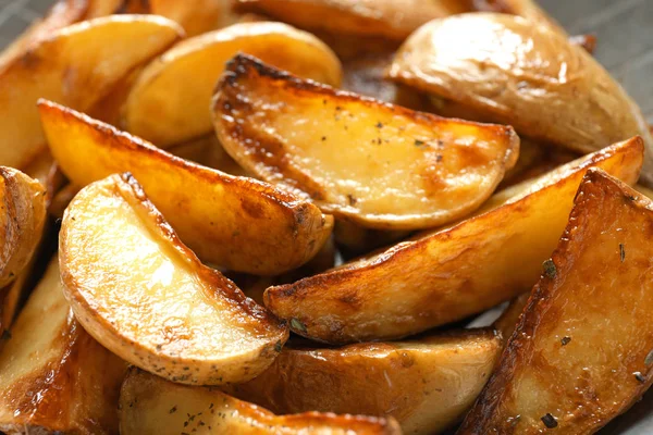 Saborosas fatias de batata — Fotografia de Stock