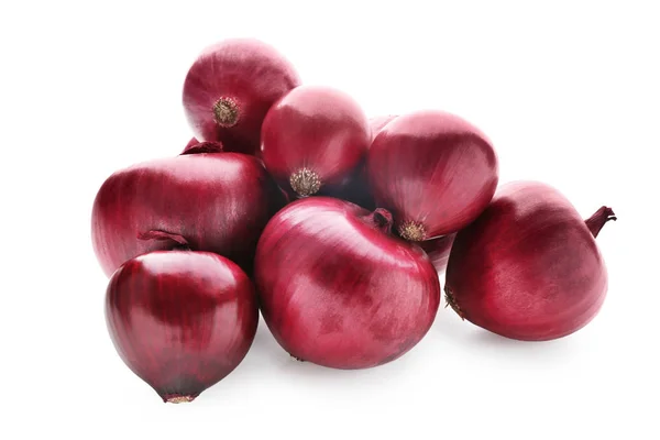 Whole red onions — Stock Photo, Image