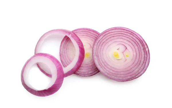 Cut red onion — Stock Photo, Image