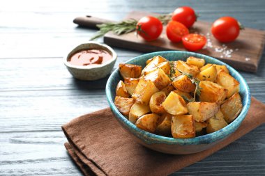 lezzetli patates dilimleri