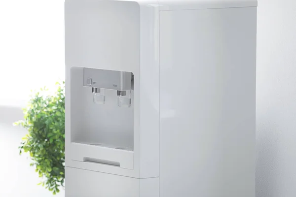 Modern water cooler, indoors — Stock Photo, Image