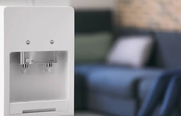 Modern water cooler, indoors