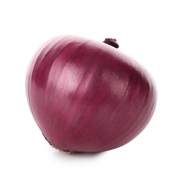 Red onion on white background — Stock Photo, Image