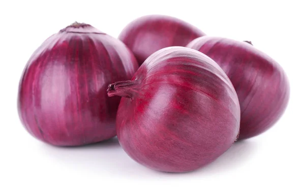 Red onion on white background — Stock Photo, Image