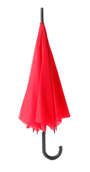 Guarda-chuva vermelho elegante — Fotografia de Stock