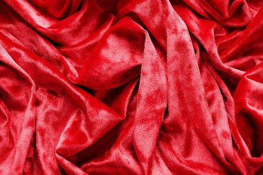 Yumuşak kırmızı kadife 