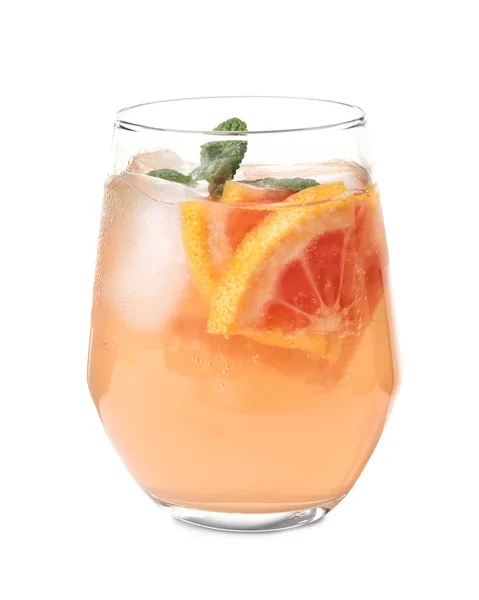 Tasty grapefruit lemonade — Stock Photo, Image