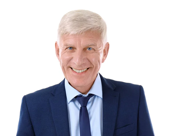 Attraktiver reifer Geschäftsmann — Stockfoto