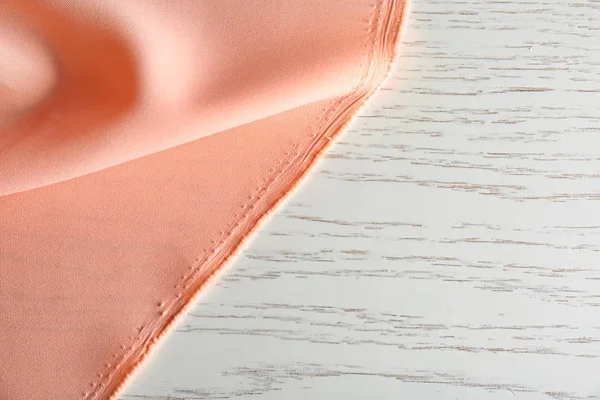 Apricot Fabric textile — Stock Photo, Image