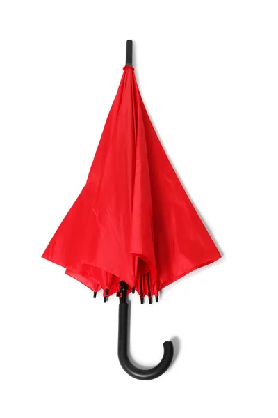 Guarda-chuva vermelho elegante — Fotografia de Stock