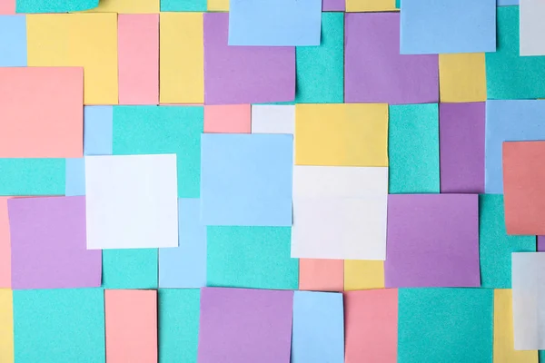 Colorful Square Paper Notes Background — Stock Photo, Image