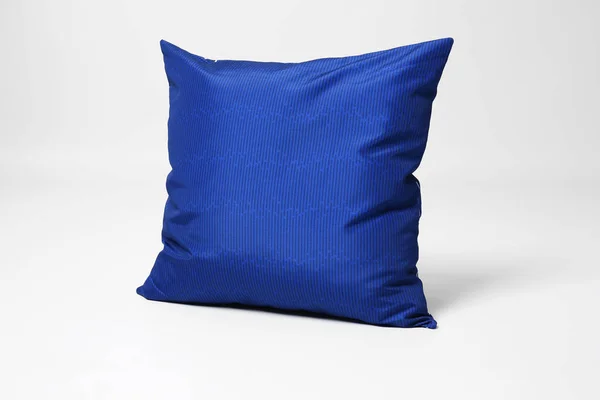 Soft decorative pillow on light background — Stock Photo, Image